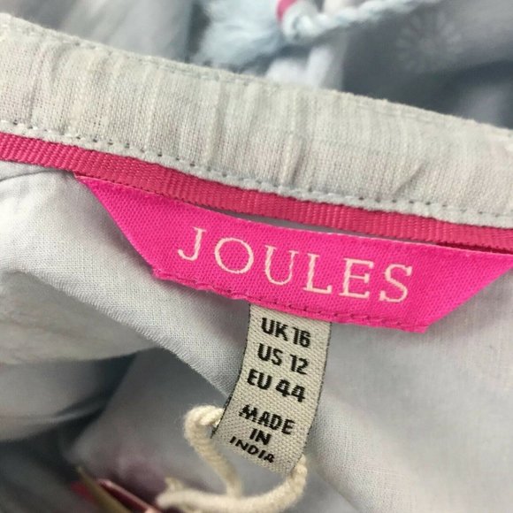 Joules Dress Oriella Embroidered Neckline Dotted - Picture 7 of 8